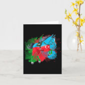 Carte Drapeau Azerbaïdjan (Fleur jaune)