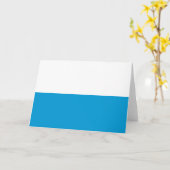 Carte Drapeau bavarois (Fleur jaune)