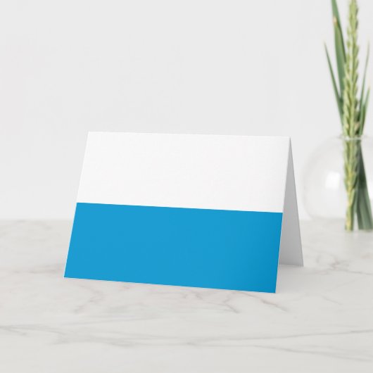 Carte Drapeau bavarois (Devant)