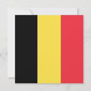 Carte Drapeau belge (Belgique)