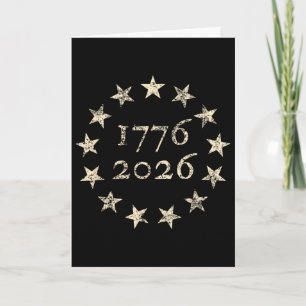 Carte Drapeau Betsy Ross 13 étoiles 250 4 juillet 2026 d