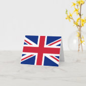 Carte Drapeau britannique (Fleur jaune)