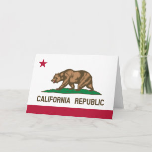 Carte Drapeau californien, Drapeau de Californie