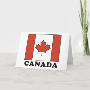 Carte Drapeau canadien