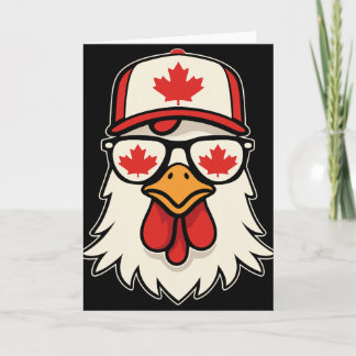 Carte Drapeau canadien Jour du Canada Feuille d'érable P