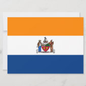Carte Drapeau d'Albany (New York) (Devant)