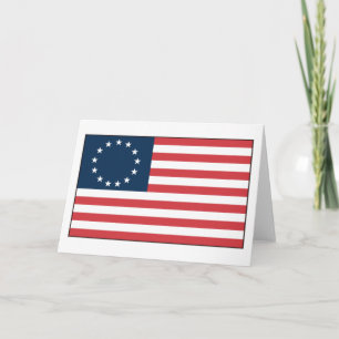 Carte Drapeau de Betsy Ross
