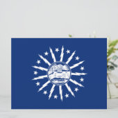 Carte Drapeau de Buffalo (Ville de l'État de New York) (Debout devant)