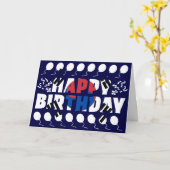 Carte Drapeau de Corée du Sud - Anniversaire patriotique (Fleur jaune)