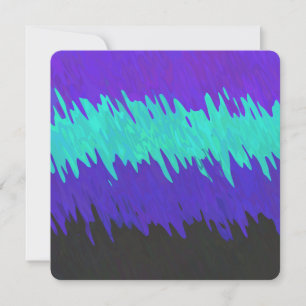 Carte Drapeau de Fierté Alexigender Abstrait Squiggly Tr