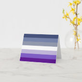 Carte Drapeau de fierté lesbienne Butch (Fleur jaune)