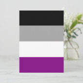 Carte Drapeau de fierté sexuelle LGBTQ (Debout devant)