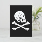 Carte Drapeau de Henry Every Drapeau de Pirate (Debout devant)