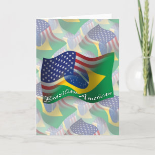 Carte Drapeau de la Brazilian