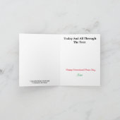 Carte drapeau de la Journée internationale des Rom (Intérieur)