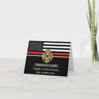 Drapeau de la ligne rouge de l'École des pompiers