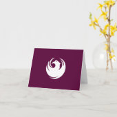 Carte Drapeau de la ville de Phoenix - Arizona (Fleur jaune)