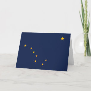 Carte Drapeau de l'Alaska, Drapeau de l'Alaska