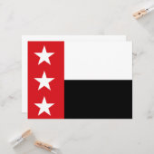 Carte Drapeau de Laredo (Texas) (Devant/Arrière en situation)