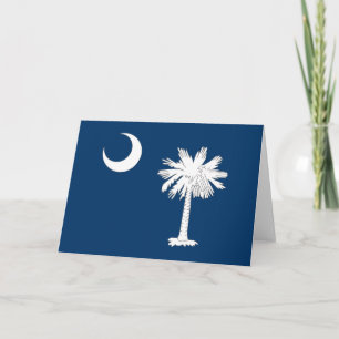 Carte Drapeau de l'État de la Caroline du Sud