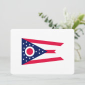 Carte Drapeau de l'Ohio (Debout devant)