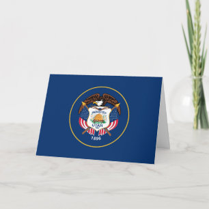 Carte Drapeau de l'Utah