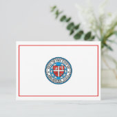 Carte Drapeau de Oklahoma City (Oklahoma) (Debout devant)