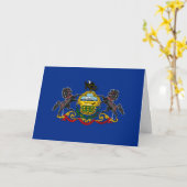 Carte Drapeau de Pennsylvanie, Drapeau de la Pennsylvani (Fleur jaune)
