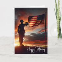 Drapeau De Soldat Pour Anniversaire