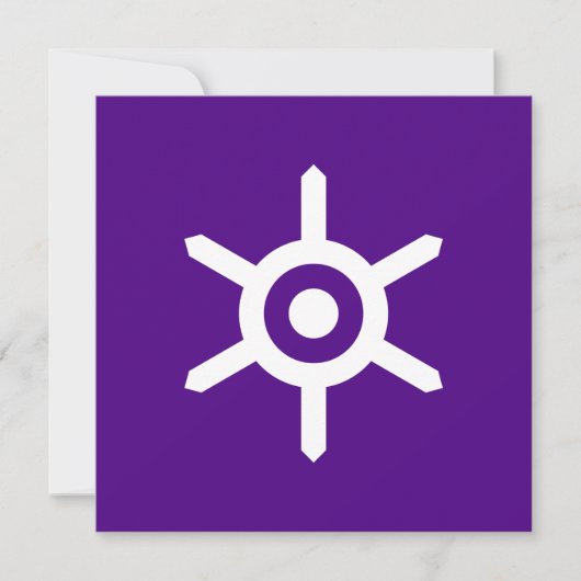 Carte Drapeau de Tokyo (capitale japonaise) (Devant)