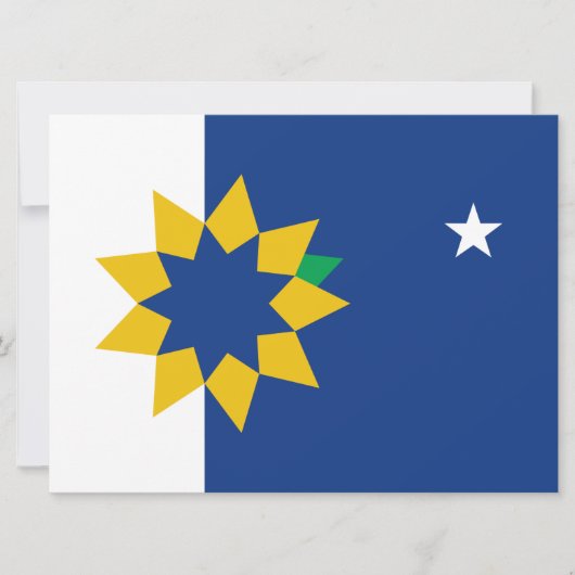 Carte Drapeau de Topeka (Kansas) (Devant)