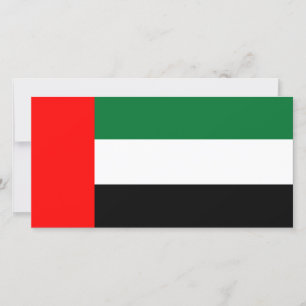 Carte Drapeau des Émirats arabes unis (EAU)