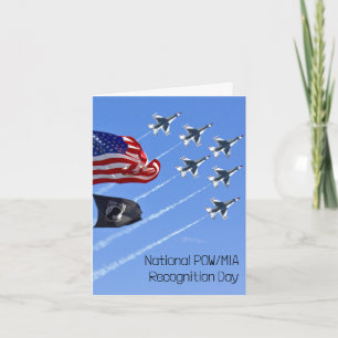 Carte Drapeau des prisonniers de guerre disparus, drapea