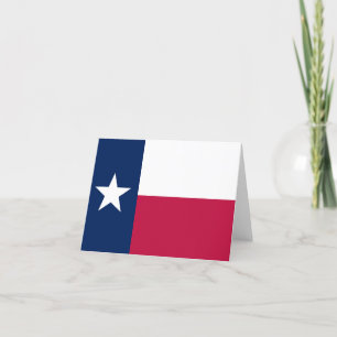 Carte Drapeau d'État du Texas