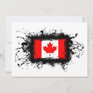 Carte Drapeau du Canada