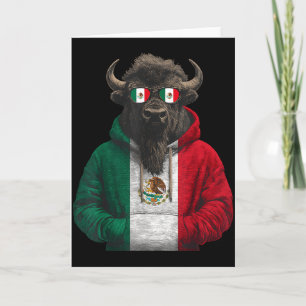 Carte Drapeau du Mexique Fierté mexicaine Racines mexica