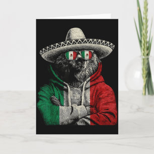 Carte Drapeau du Mexique Fierté mexicaine Racines mexica