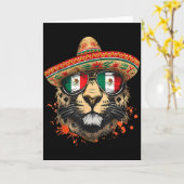 Carte Drapeau du Mexique fierté mexicaine racines mexica (Fleur jaune)
