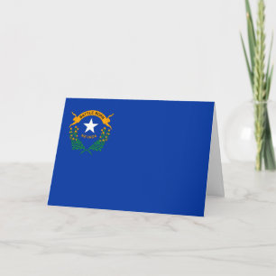 Carte Drapeau du Nevada