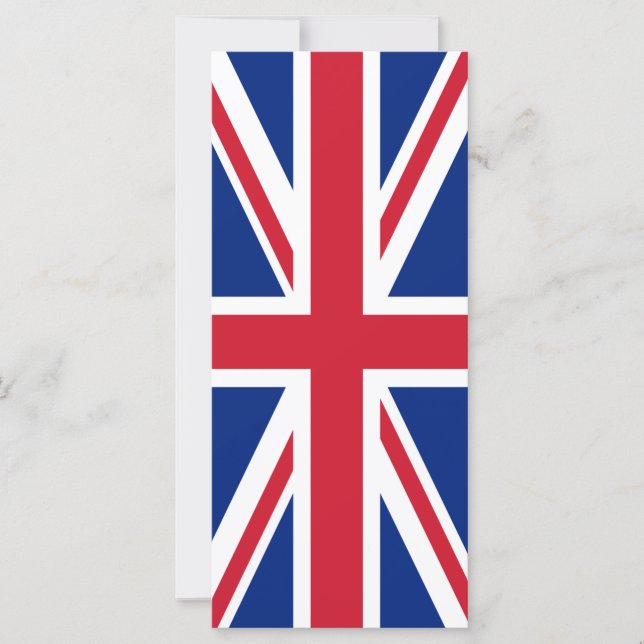 Carte Drapeau du Royaume-Uni (Devant)