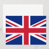 Carte Drapeau du Royaume-Uni (Devant / Derrière)