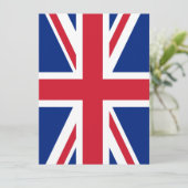 Carte Drapeau du Royaume-Uni (Debout devant)