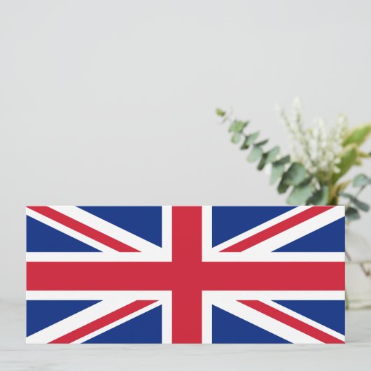 Carte Drapeau du Royaume-Uni (Debout devant)