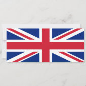 Carte Drapeau du Royaume-Uni (Devant)