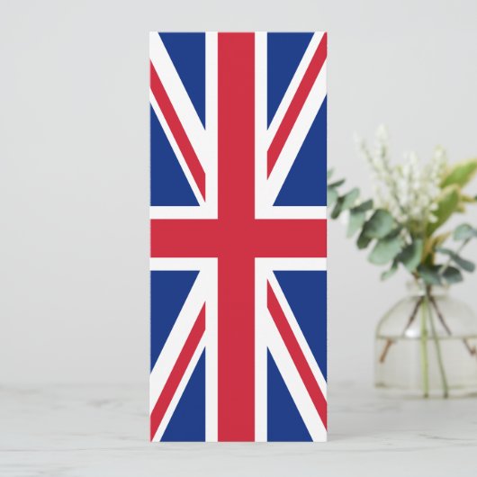 Carte Drapeau du Royaume-Uni (Debout devant)