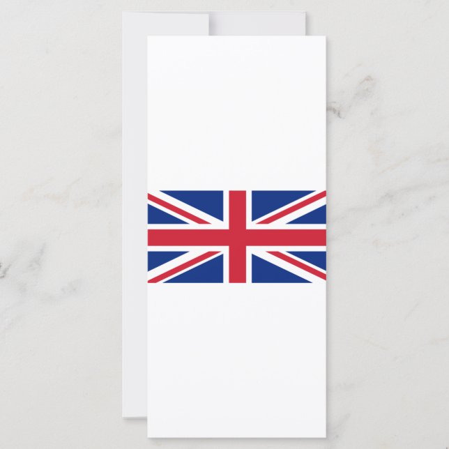 Carte Drapeau du Royaume-Uni (Devant)