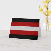 Carte Drapeau du satanisme (Fleur jaune)