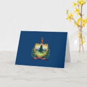 Carte Drapeau du Vermont (Fleur jaune)