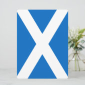 Carte Drapeau écossais (Debout devant)