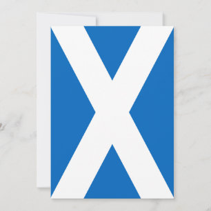 Carte Drapeau écossais - Drapeau écossais souvenir